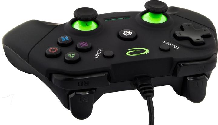 Produktbild Esperanza EGG110K Gaming-Controller Gamepad PC Playstation 3 Analog / Digital USB 2.0 Schwarz (PC, PS3)