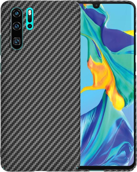 Immagine prodotto Techsuit - Carbonite FiberShell - Huawei P30 Pro / P30 Pro New Edition - Black (Huawei P30 Pro, Huawei P30 Pro Nuova Edizione)