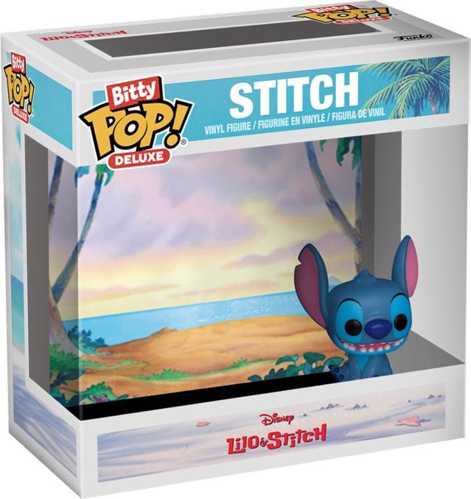 Immagine prodotto Funko Disney Bitty POP! deluxe figure in vinile Stitch(Beach) Display (12) 2,5 cm