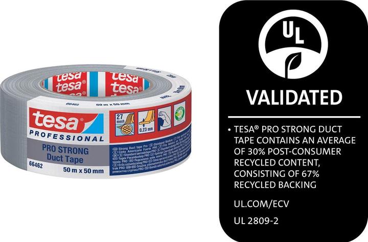 Produktbild tesa Betonband Eco Pro Strong Duct Tape 50 mm 50 m (50 mm)