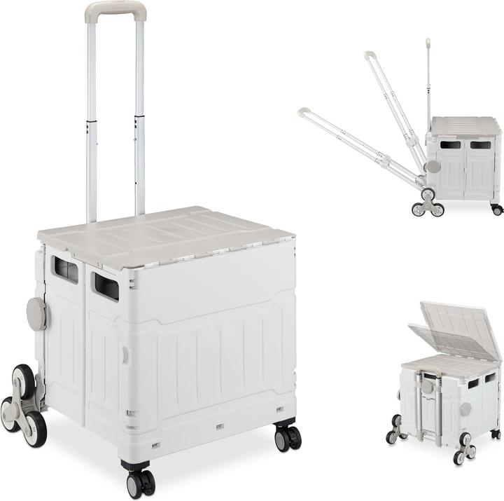 Produktbild Relaxdays Einkaufstrolley