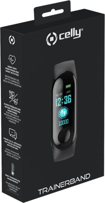 Actual product image Celly Smartband Black Trainerbandbk