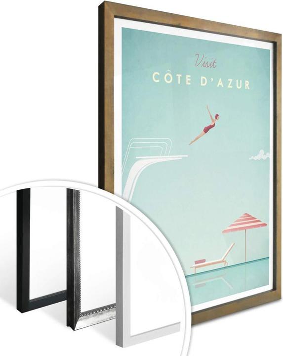 Produktbild Trenddeko Rivers - Côte d’Azur (60 x 80 cm)