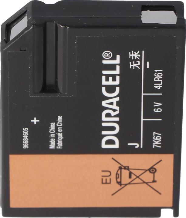 Image du produit Duracell Batterie 7K67 Flatpack 4LR61, V4918, V4018, 5000394767102 (1 pcs, J, 570 mAh)