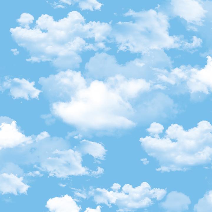 Image du produit MarpaJansen Faltblätter "Wolken", 15 x 15 cm, 60 Blatt (80 g/m², 60 x)