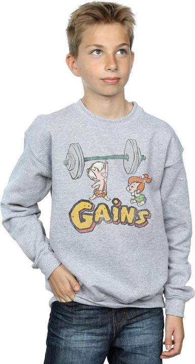 Produktbild The Flintstones Bam Bam Gains Distressed Sweatshirt Jungen (152, 158)