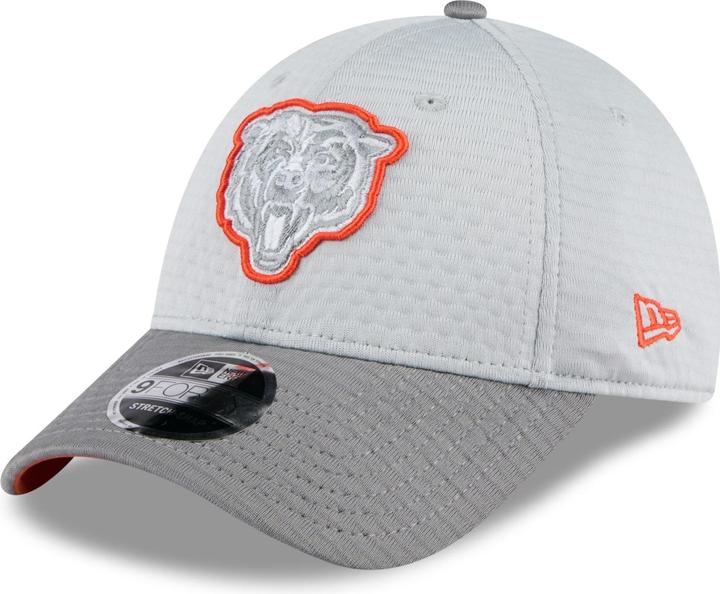 Actual product image New Era 9Forty Stretch Cap Training 2024 Chicago Bears