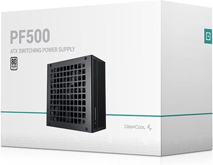 Image du produit Deepcool Bloc d'alimentation PF500 (80+ blanc), 500 W (500 W)