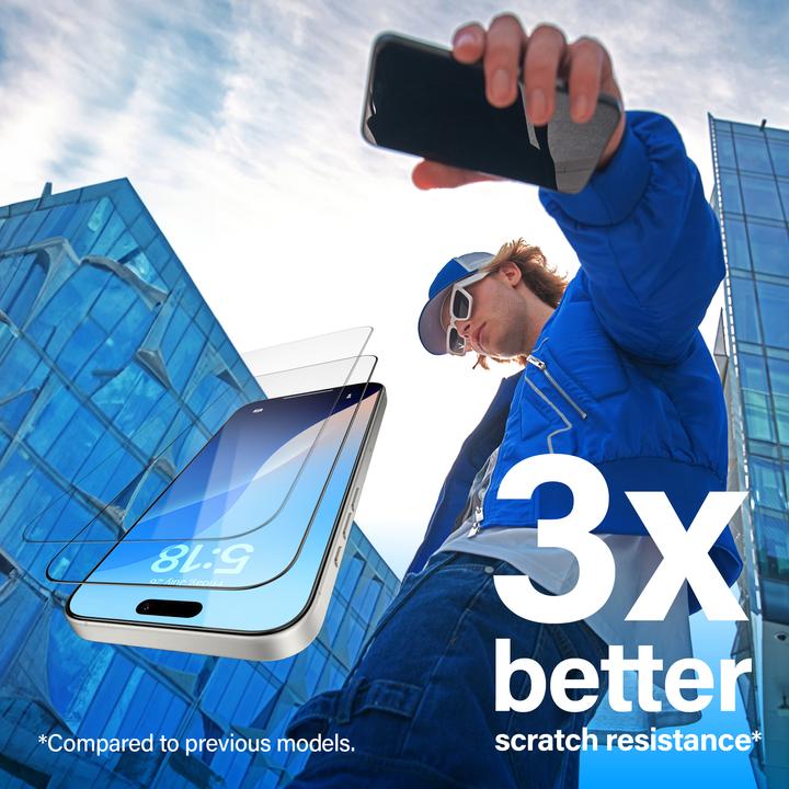 Actual product image PanzerGlass Ultra-Wide Fit (1 Piece, Apple iPhone 16 Pro Max)