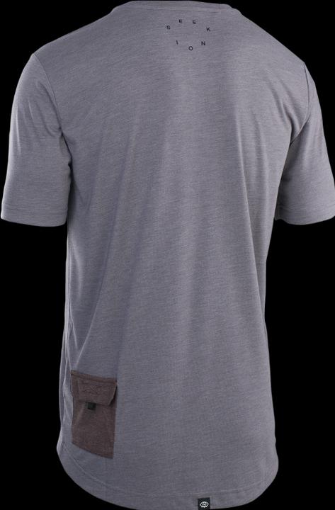 Actual product image ION Bike Jersey Seek Amp SS 2.0 men - shark-grey (W52/L30)