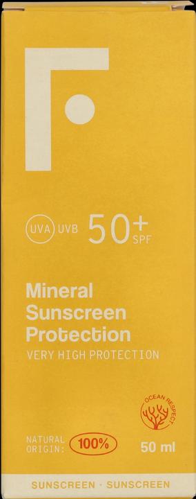 Produktbild Freshly Cosmetics Sonnenschutzmittel SPF 50 mit physikalisch-gesundheitlichen Mineralfiltern 50ml (Sonnencreme, SPF 50, 50 ml, 0.05 g)