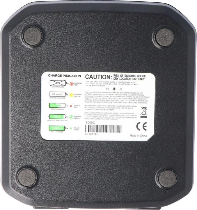 Produktbild AccuCell Schnell-Ladegerät Motorola Akku GP900, GP1200, NTN-7144
