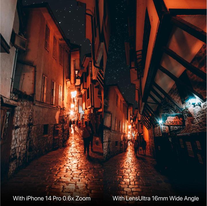 Actual product image ShiftCam Smartphone-Objektiv LensUltra 16mm Wide Angle