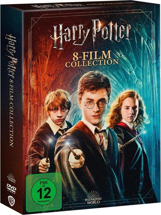 Harry Potter: La Collezione Completa DVD (2024, Tedesco)