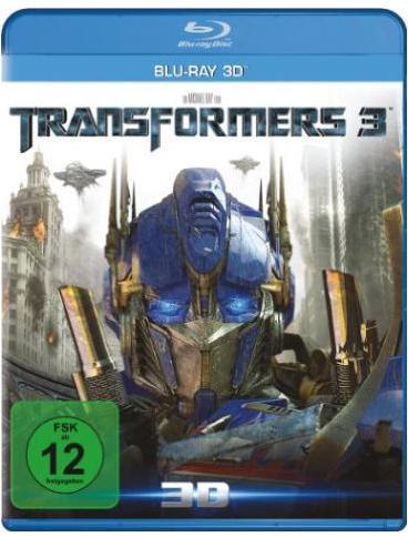 Transformers 3 (3D Blu-ray, 2011, Deutsch)