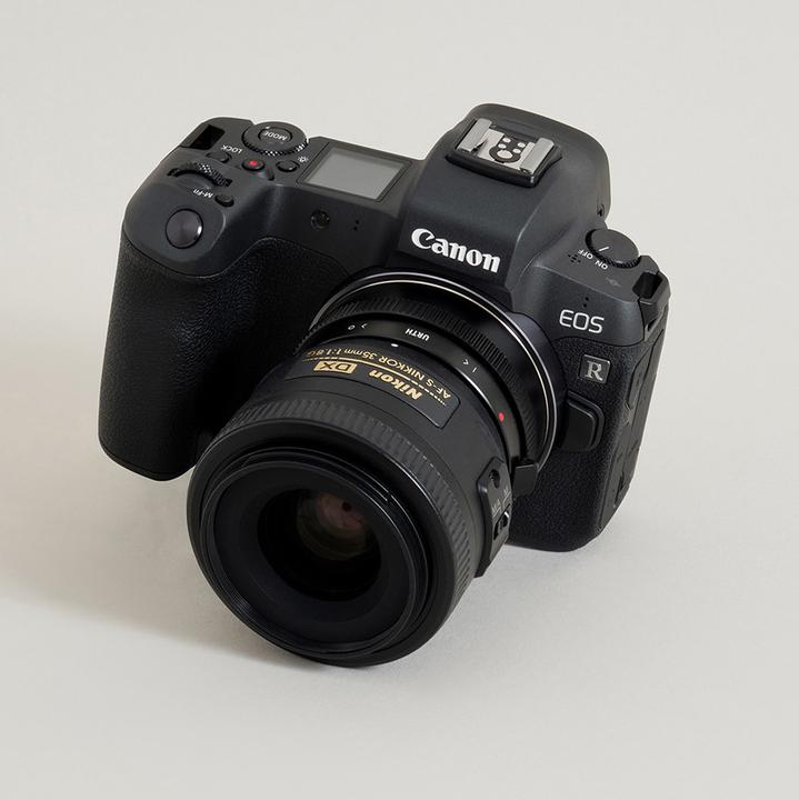 Actual product image Urth Lens Mount Adapter: Compatible with Nikon F (G Type) Lens to Canon RF Camera Body