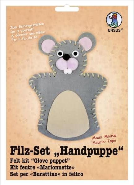 Produktbild Magni Filz-Set Handpuppe Maus