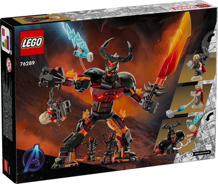Produktbild LEGO Thor vs. Surtur Baufigur (76289, LEGO Marvel)