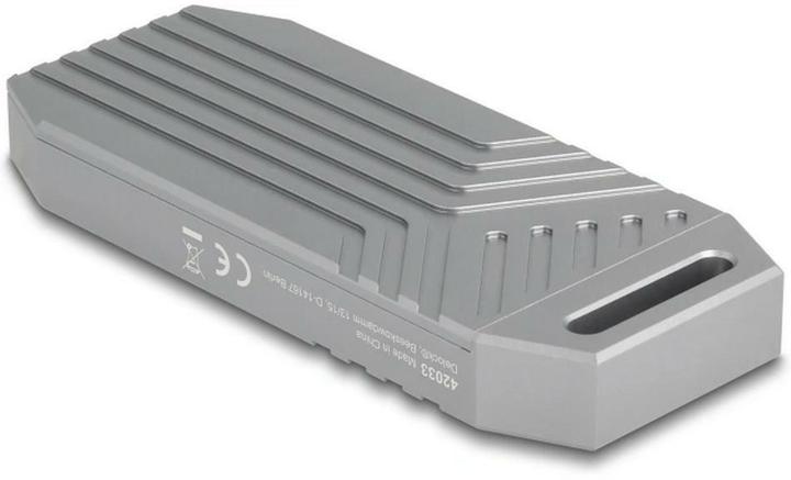 Actual product image Delock M.2 NVMe SSD Gehäuse USB 40 Gbps - werkzeugfrei (M.2 2280)