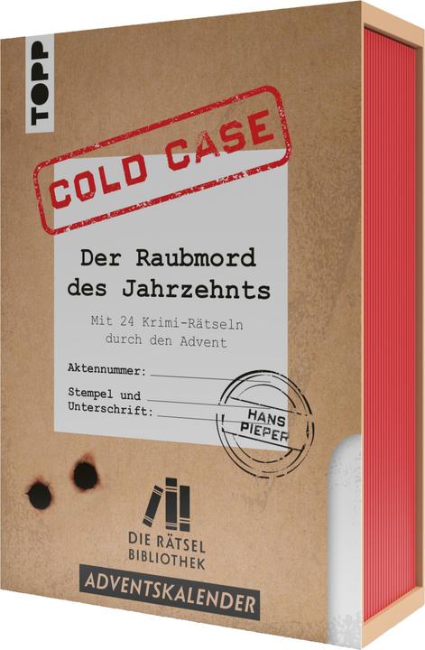 Immagine prodotto La Biblioteca dei Puzzle. Calendario dell'Avvento - Cold Case: la rapina-omicidio del decennio: Con