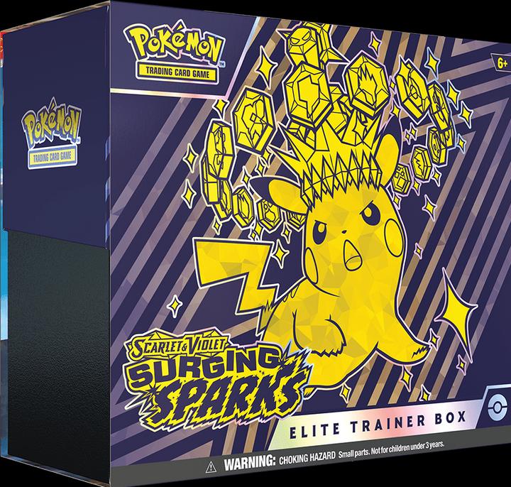 Produktbild Pokémon Surging Sparks (Deutsch, Elite / Top Trainer Box)
