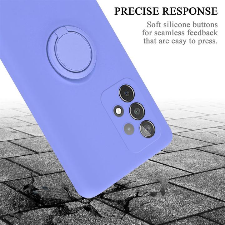 Actual product image Cadorabo TPU Liquid Ring Silicone Case Cover (Samsung Galaxy A52, Samsung Galaxy A52 5G, Samsung Galaxy A52s 5G)