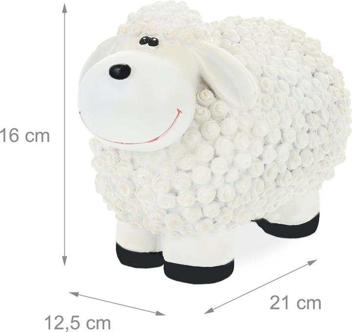 Actual product image Relaxdays Garden sculpture sheep