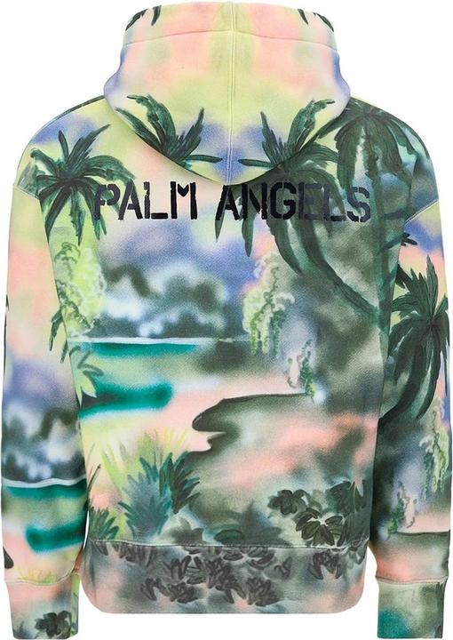 Immagine prodotto Palm Angels Felpa in cotone con cappuccio (L)