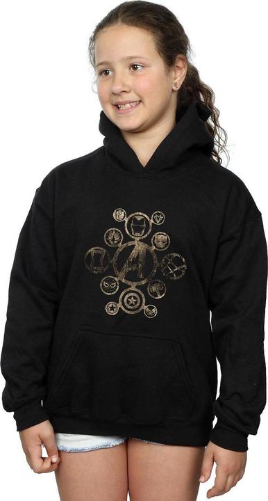 Image du produit - Sweat à capuche AVENGERS INFINITY WAR ICONS - Fille (152, 158)