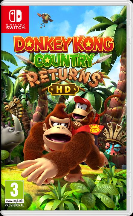 Image du produit Nintendo Donkey Kong Country Returns HD (Switch Lite, Switch OLED, Switch, DE)
