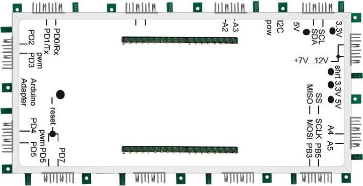 Produktbild Allnet ALL-BRICK-0330 Development board Arduino block Zubehör für Entwicklungsplatinen