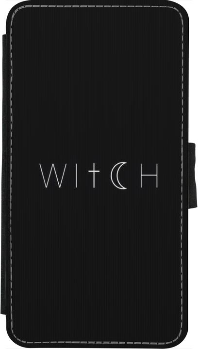 Produktbild PhoneLook Hülle Wallet schwarz Halloween 22 witch word (Apple iPhone X, Apple iPhone XS)