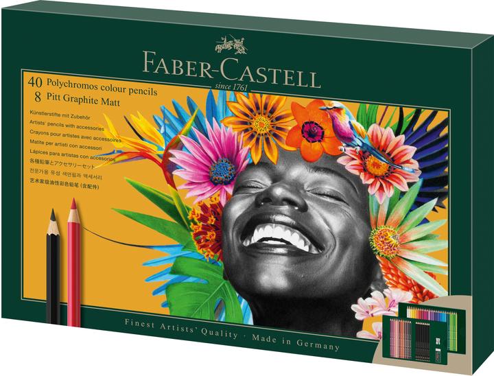 Produktbild Faber-Castell Polychromos & Pitt Graphite (Mehrfarbig, 48 x)
