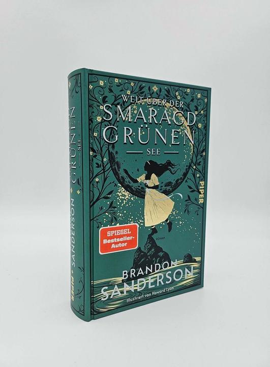 Actual product image Weit über der smaragdgrünen See (German, Howard Lyon, Simon Weinert, Brandon Sanderson, 2023)