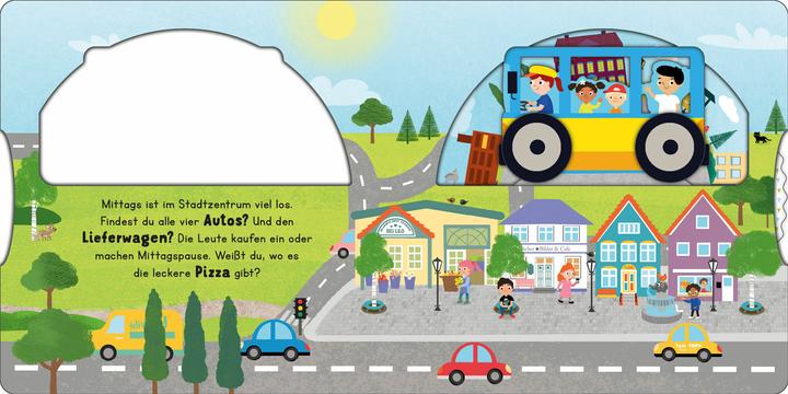 Actual product image All around! My fun book - On the road with the bus (German)