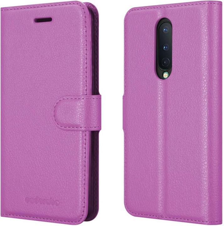 Actual product image Cadorabo Book with stand function cover (Oneplus 8)