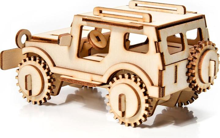 Immagine prodotto Little Story Modello di puzzle 3D Little-Story Drewniane - Jeep