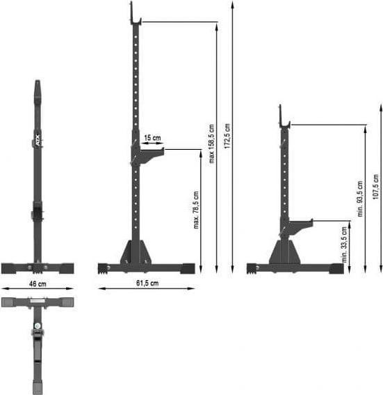 Actual product image ATX Free Stands 510