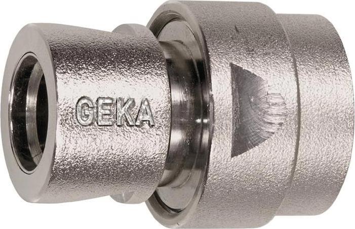 Produktbild Karasto Schlauchstück GEKA plus Messing vernickelt Schlauchgrösse 19 mm (19 mm)