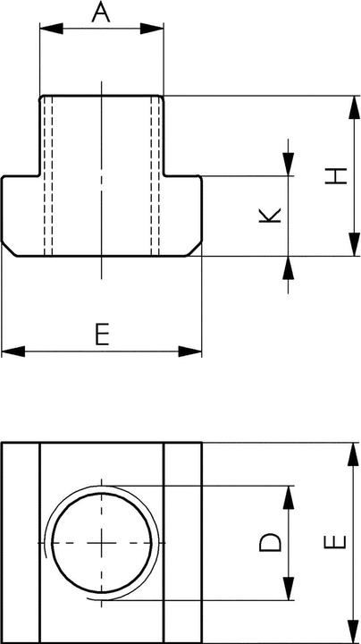 Produktbild Amf T-Nutenstein