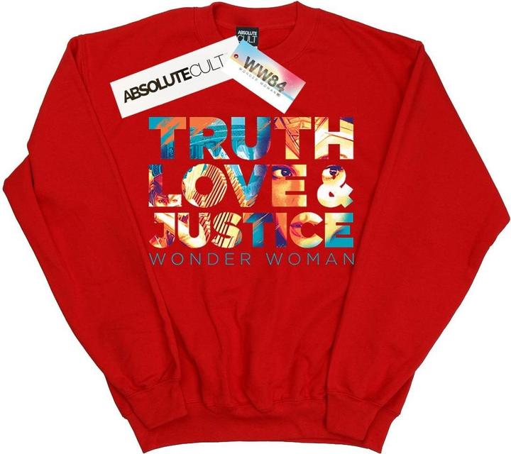 Immagine prodotto Wonder Woman 84 Diana Truth Love Justice Felpa Donna (L)