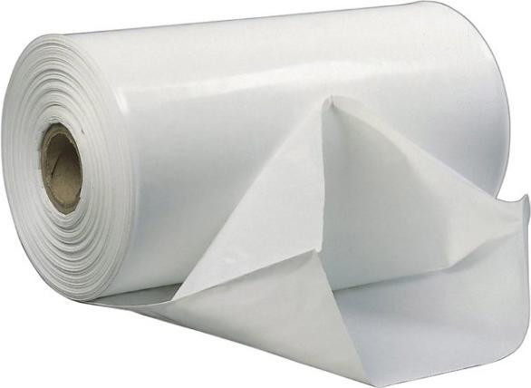 Actual product image Antalis Tubular plastic film white 500x0.10mmx300m - (300 metres per roll)