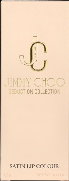 Actual product image Jimmy Choo Seduction Collection Satin Lipstick (#002 Burgundy Charm)