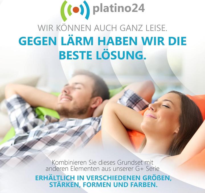 Immagine prodotto Platino24 Assorbente acustico, bianco (6 pz.)