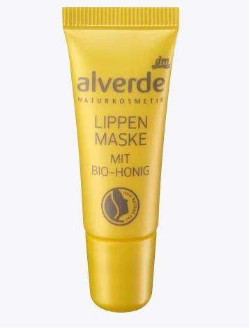 Actual product image dm alverde Lip mask with organic honey