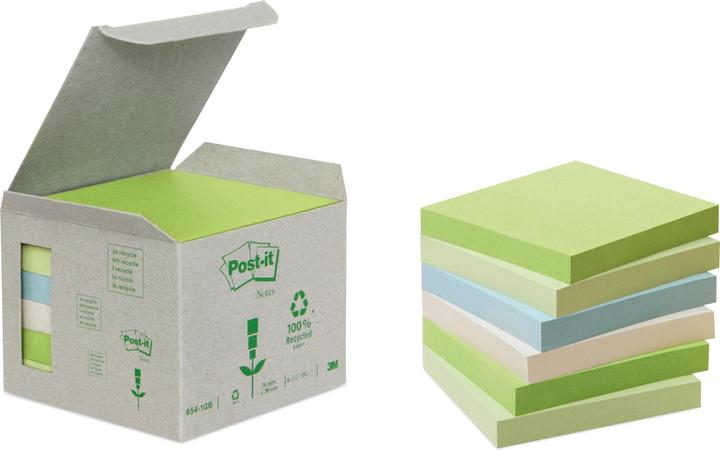 Post-it Recycling Notes (76 x 76 mm)