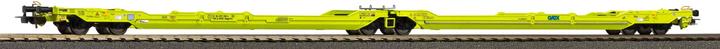 Produktbild Piko D-GATX Doppeltaschenwagen Sdggmrss an die SBB vermietet 588-6 hellgrün Ep. VI (Spur VI)