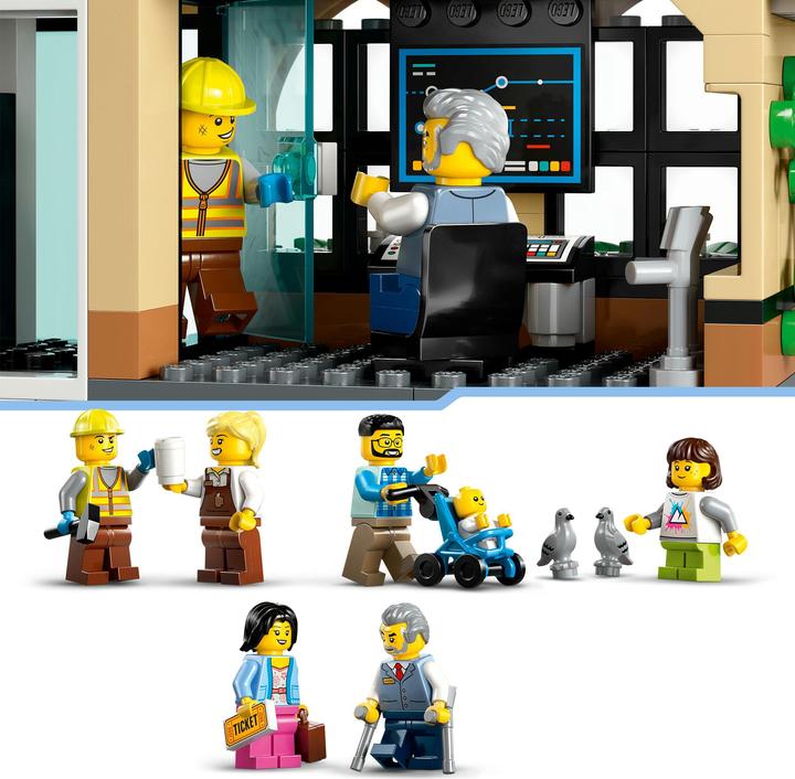 Produktbild LEGO Hauptbahnhof (60469, LEGO City)