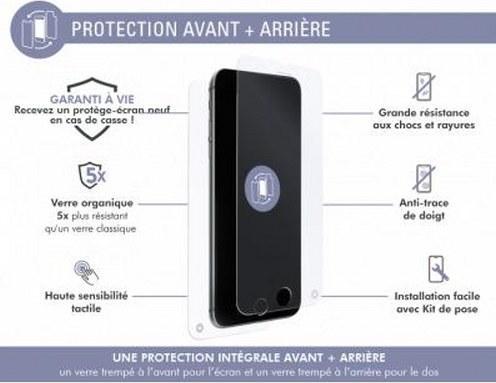 Produktbild Bigben Connected Displayschutz aus Glas (2 Stück, Apple iPhone 8 Plus)