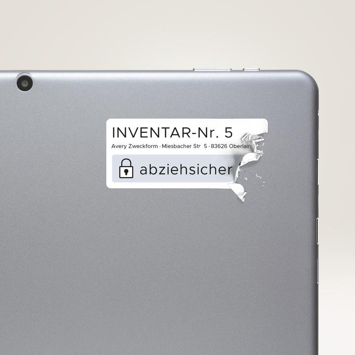 Produktbild Avery Abziehsichere Etiketten